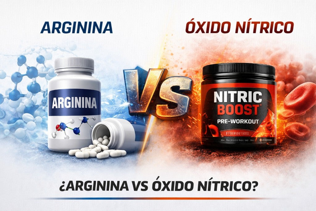 Arginina vs Óxido Nítrico: ¿Cuál mejora más el rendimiento?