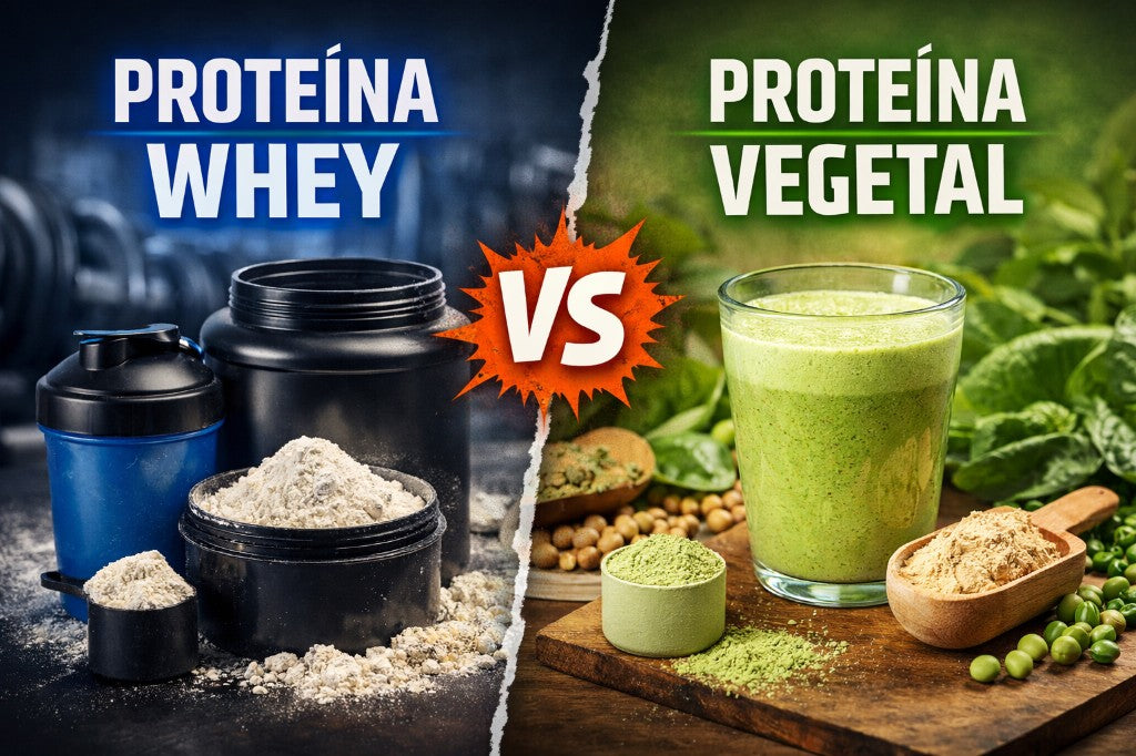 Proteína Whey vs Proteína Vegetal: ¿Cuál conviene elegir?