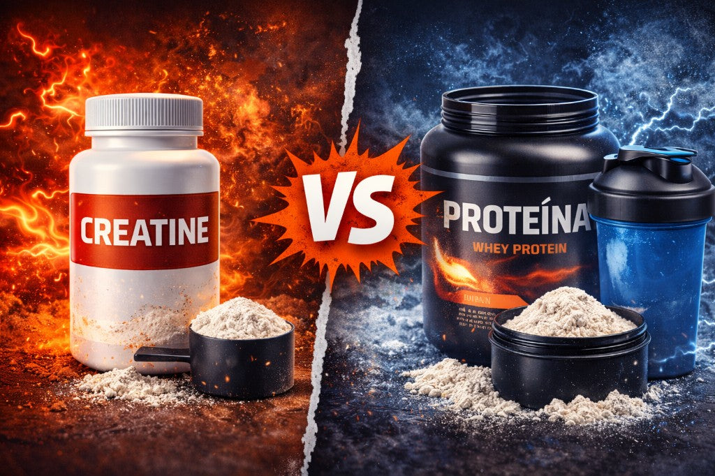 Creatina vs Proteína: ¿Cuál necesitás realmente?