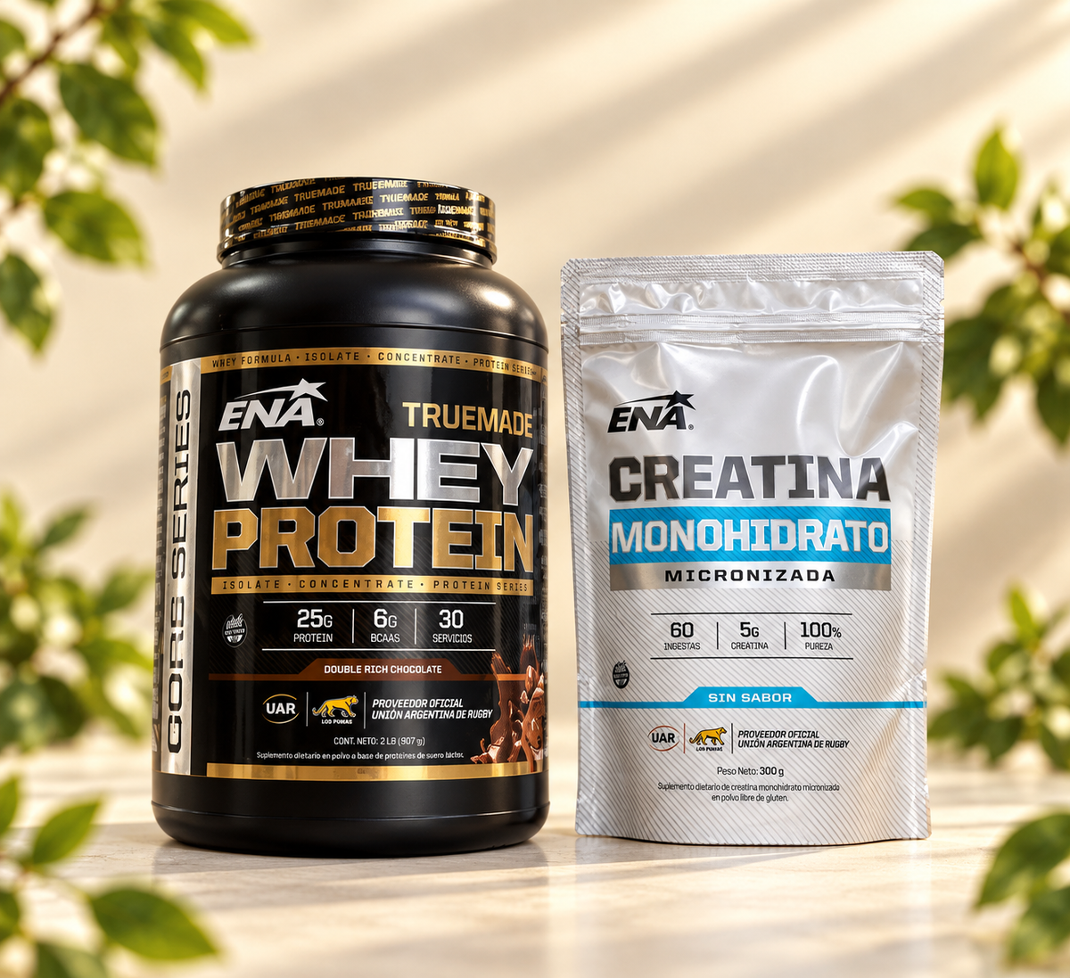 Combo Proteína True Made 2,05 Lb + Creatina 300 Grs ENA