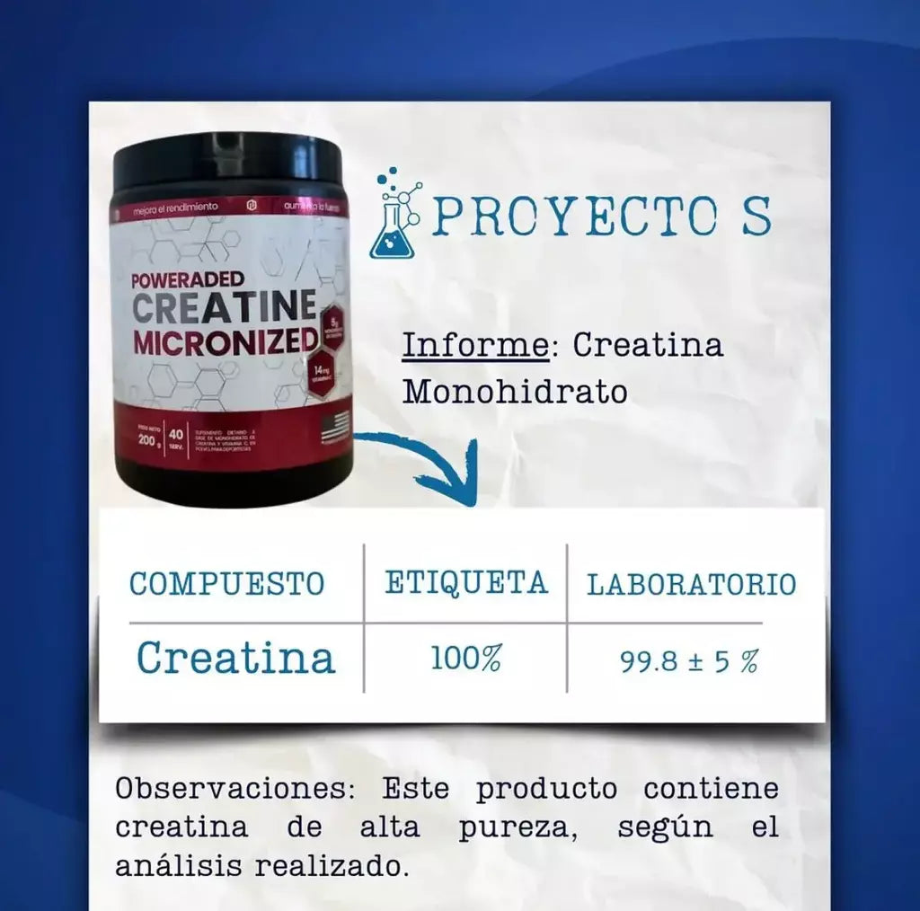 Creatina Monohidratada Micronizada 200 Grs - One fit