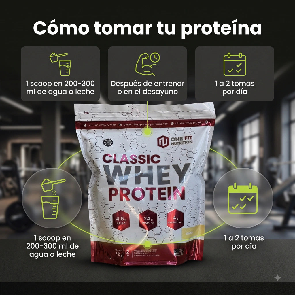 Classic Whey Protein 2 Lb - One fit