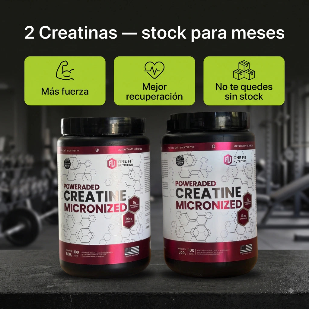 Combo 2 Creatinas One Fit 500 Grs