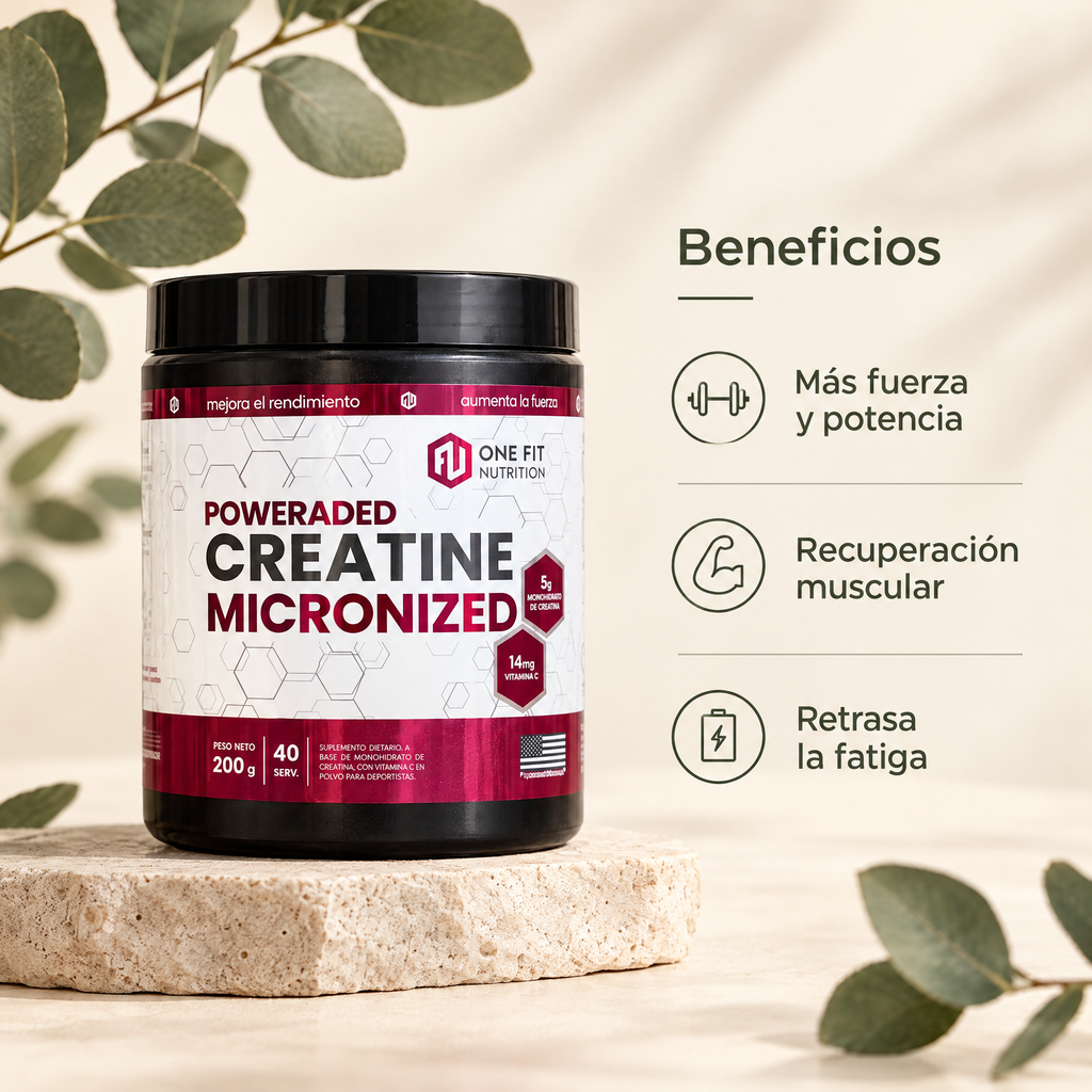 Creatina Micronizada One Fit - beneficios