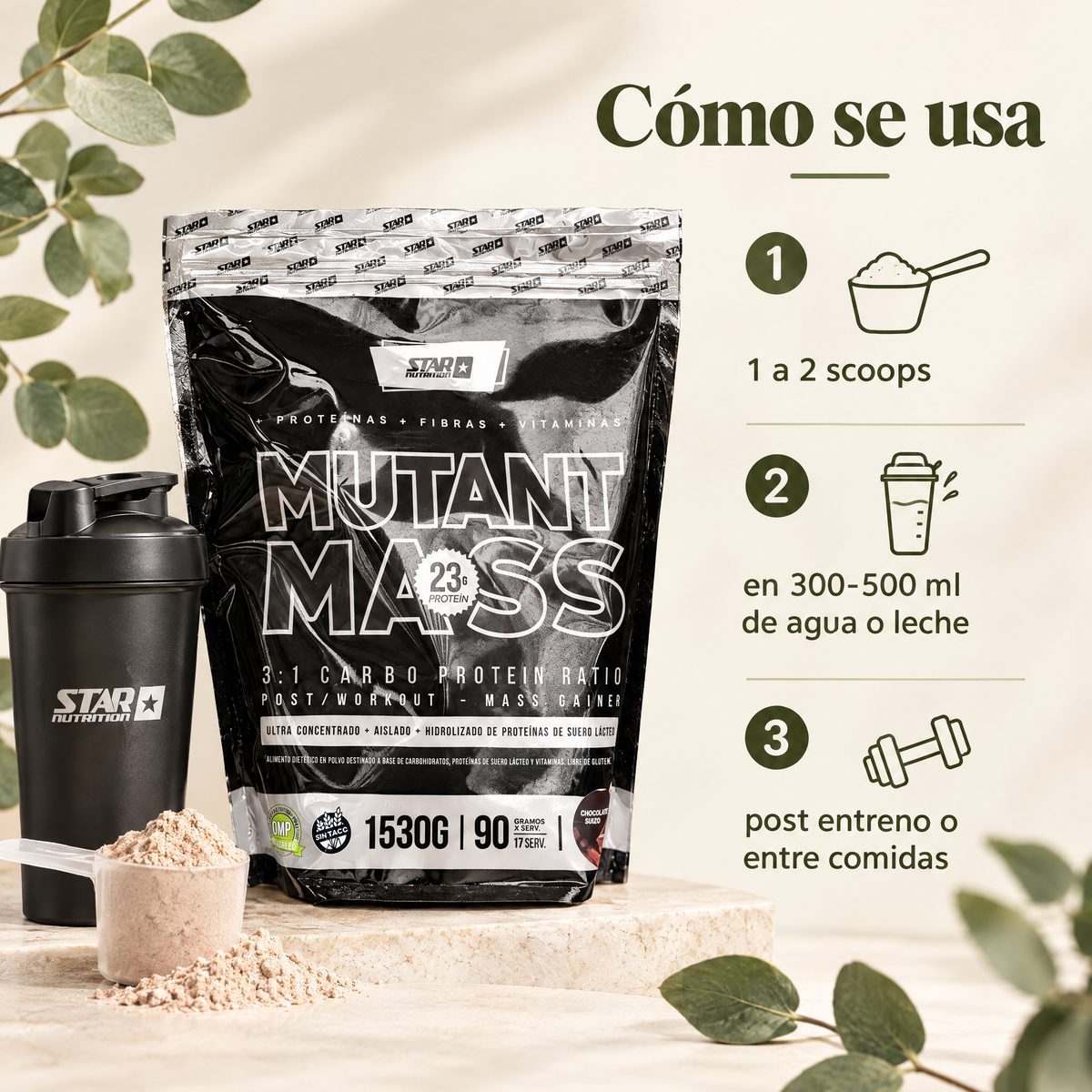 Mutant Mass - como se usa