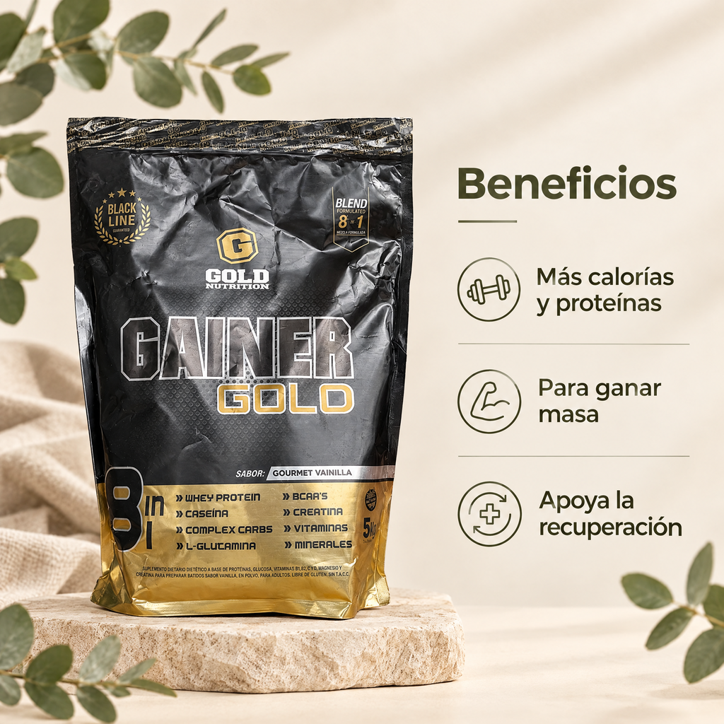 Gainer Gold - beneficios
