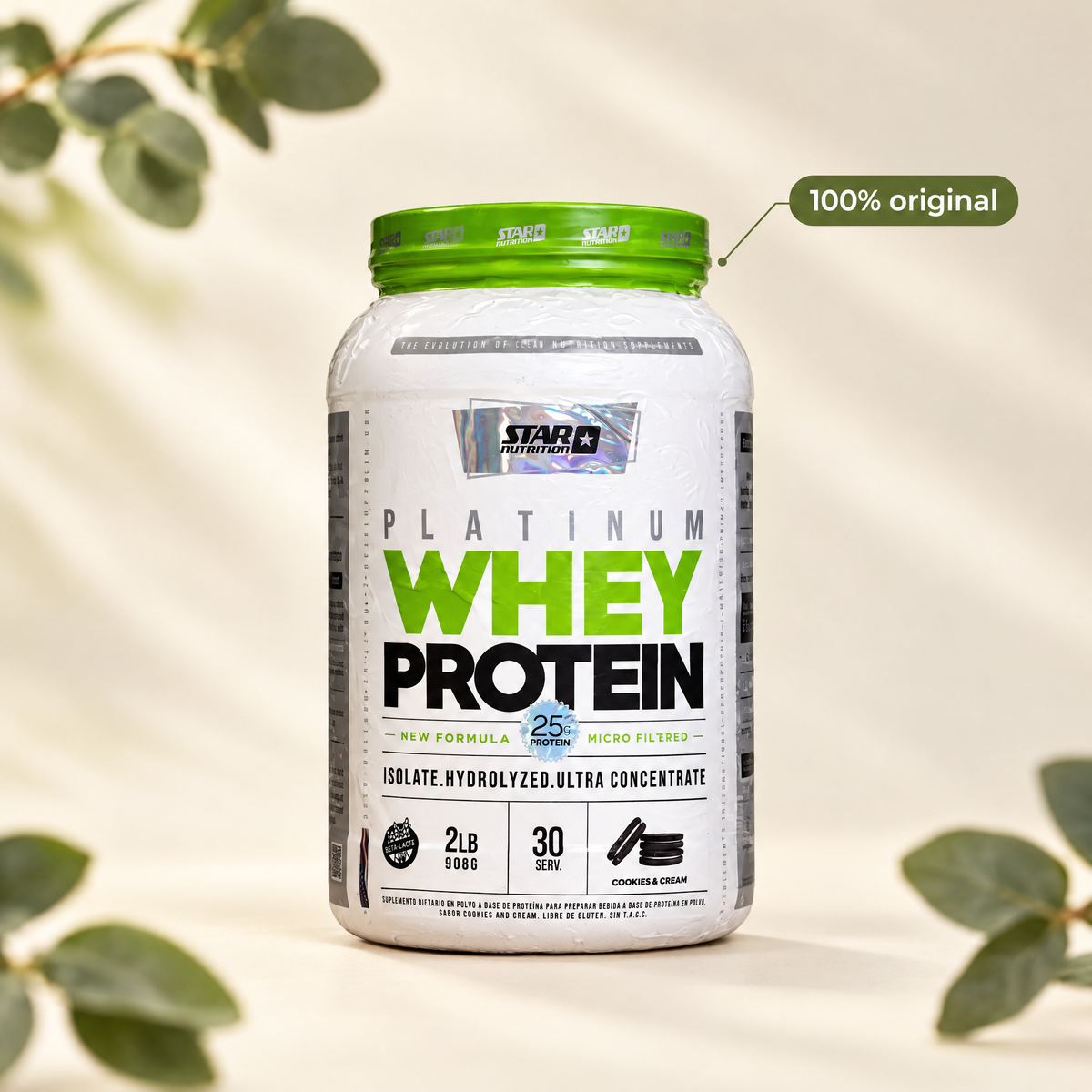 Platinum Whey Star 2 Lb - packshot premium