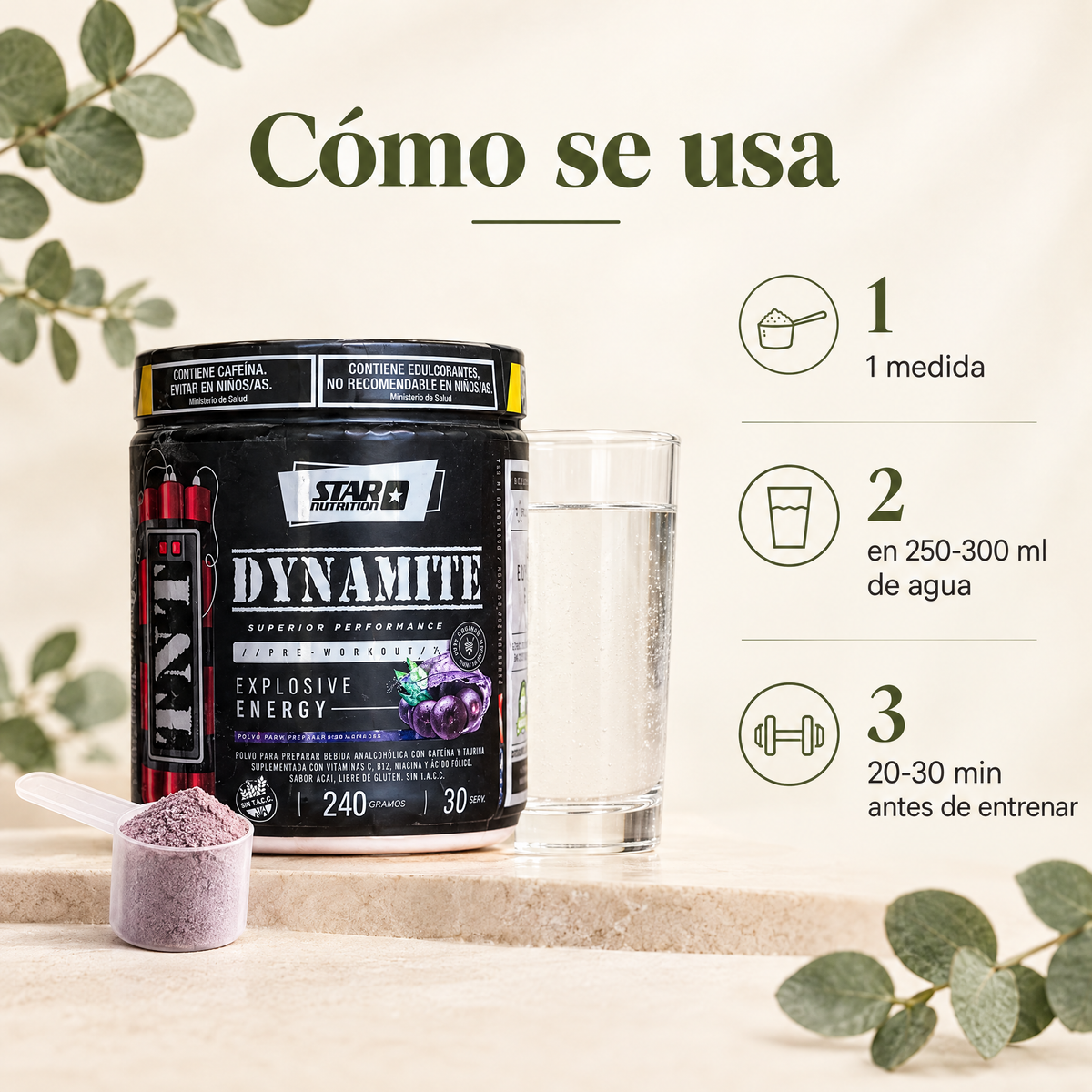 TNT Dynamite - como se usa