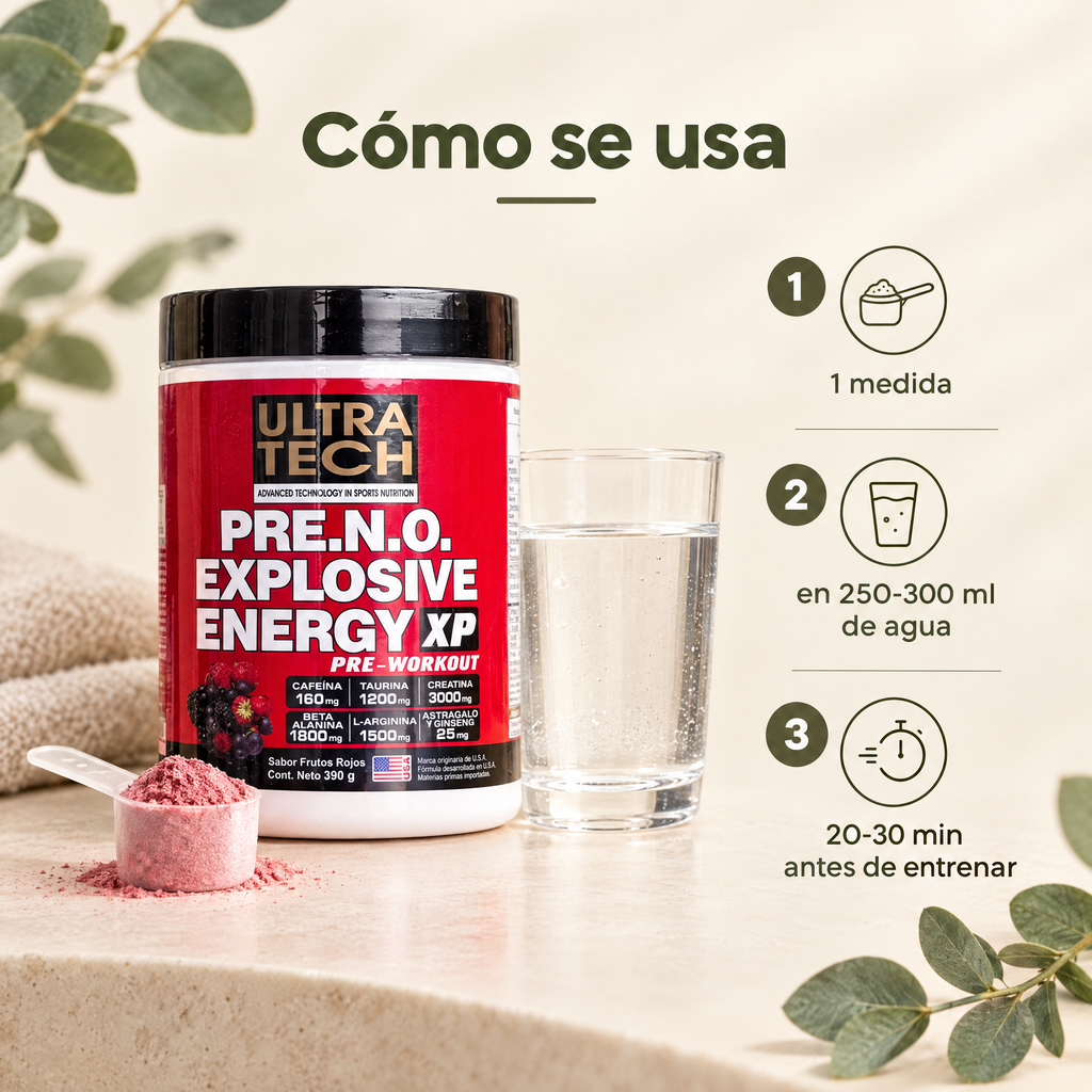 Pre N.O. Ultratech - como se usa