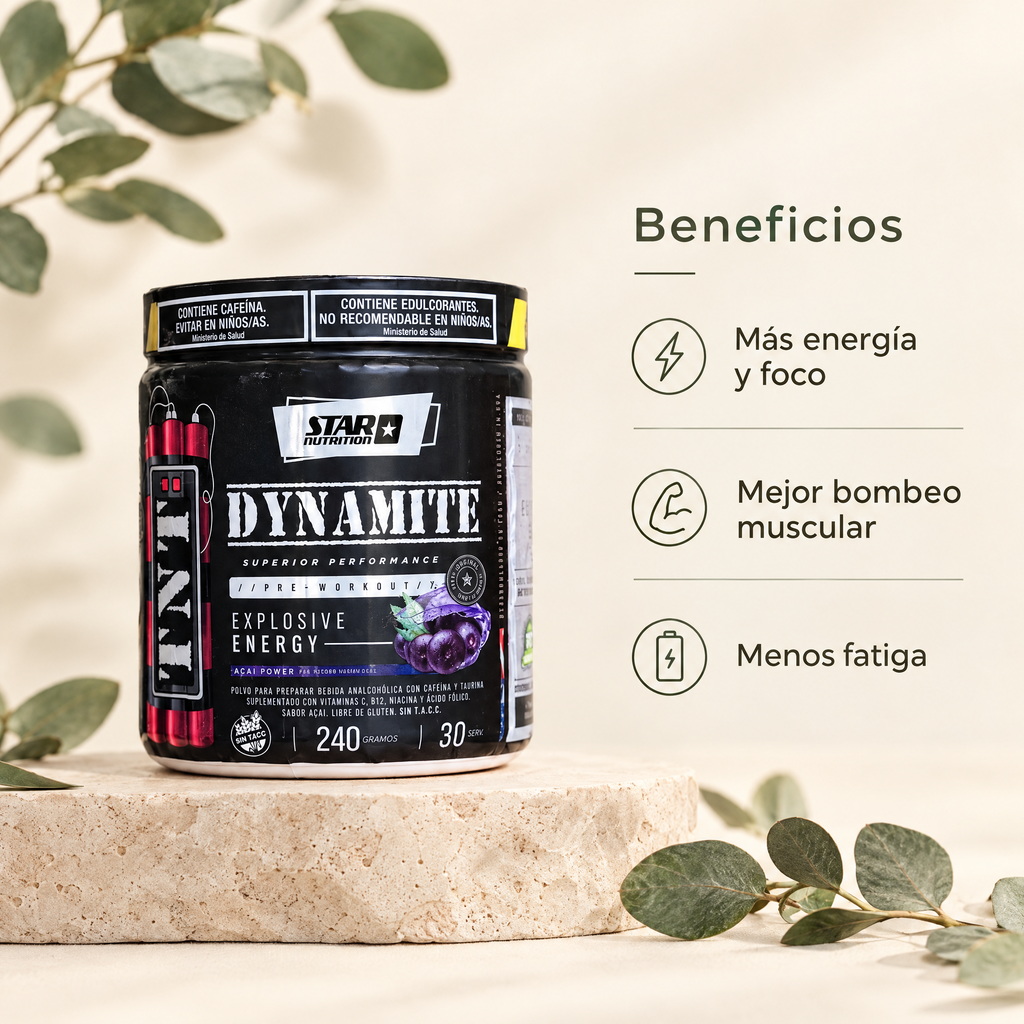 TNT Dynamite - beneficios