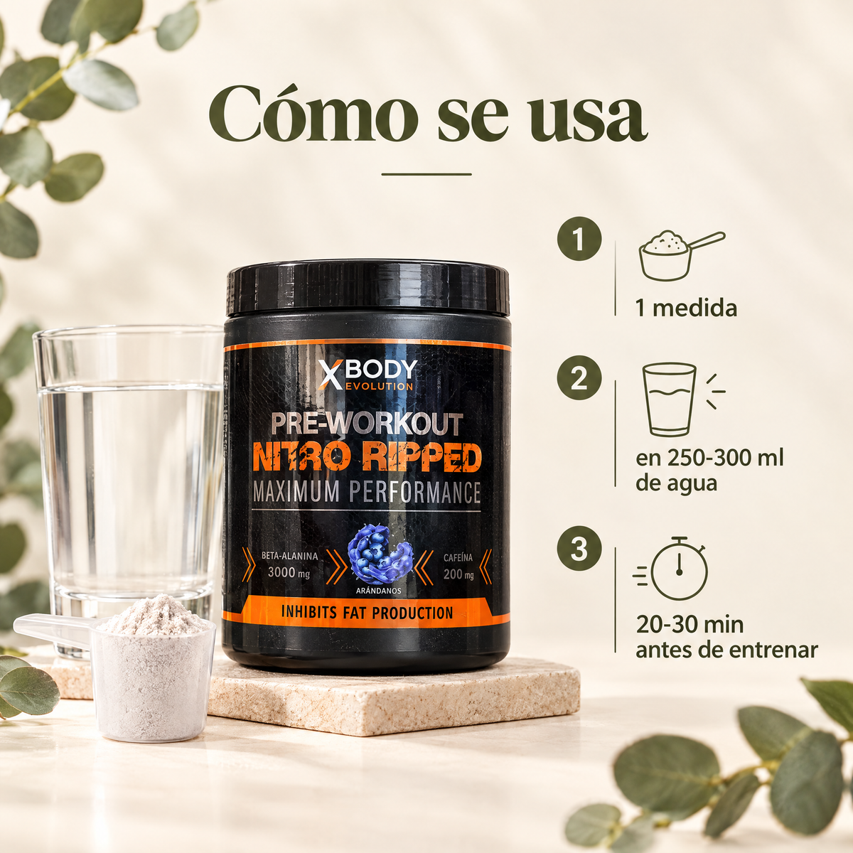 Nitro Ripped - como se usa
