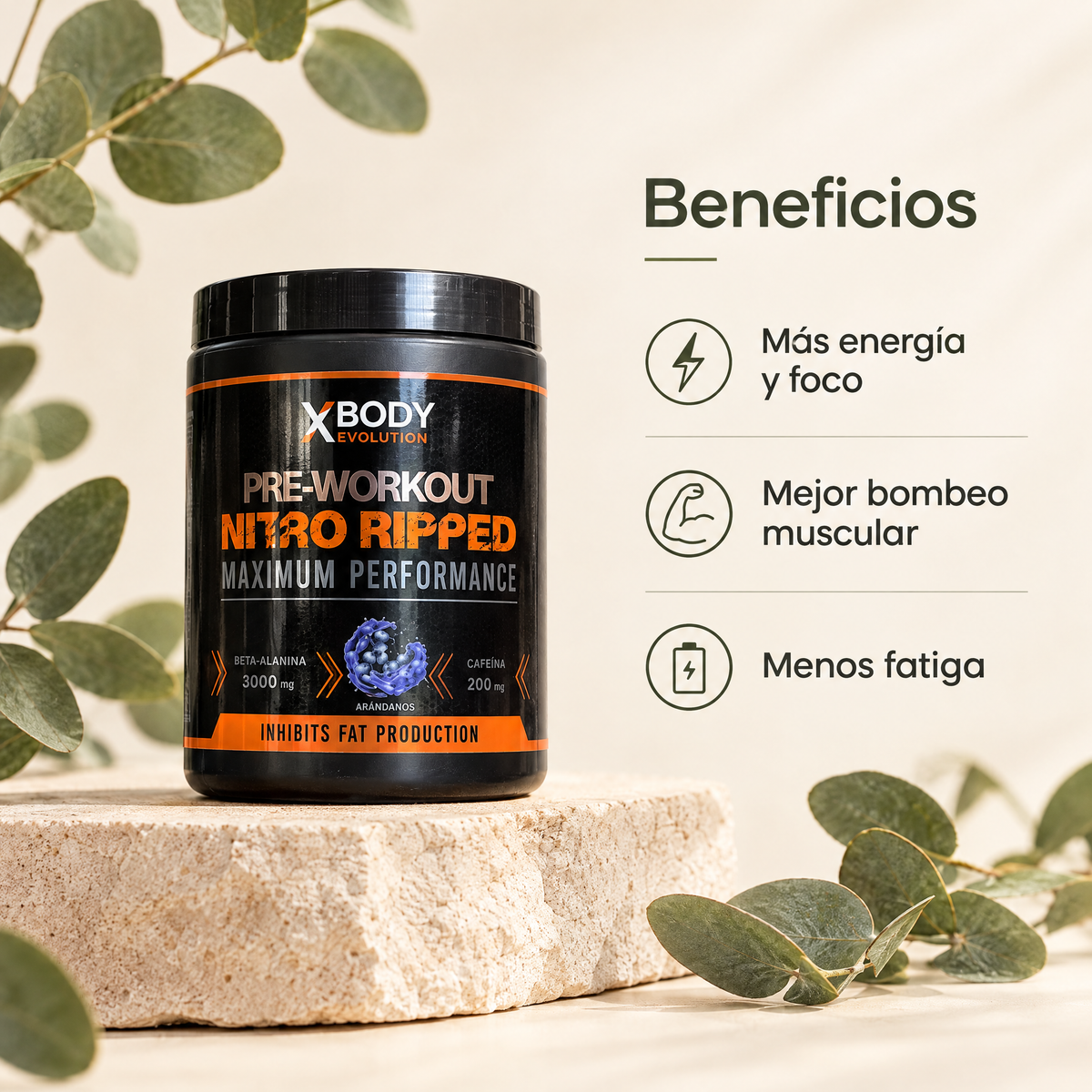 Nitro Ripped - beneficios