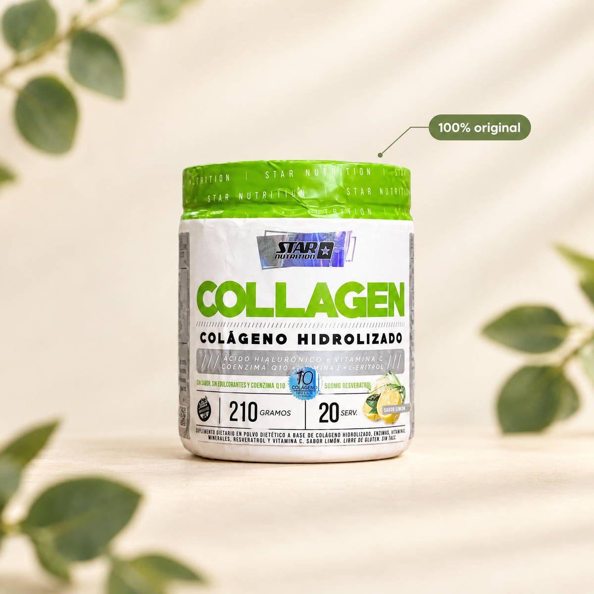 Colageno hidrolizado Star 210g - packshot premium