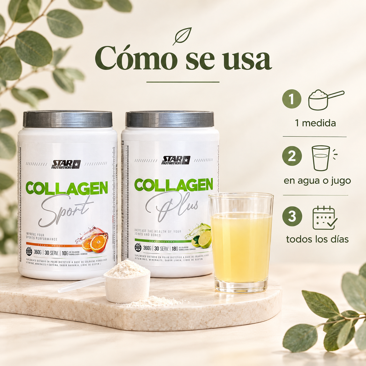 Colageno Plus Sport - como se usa