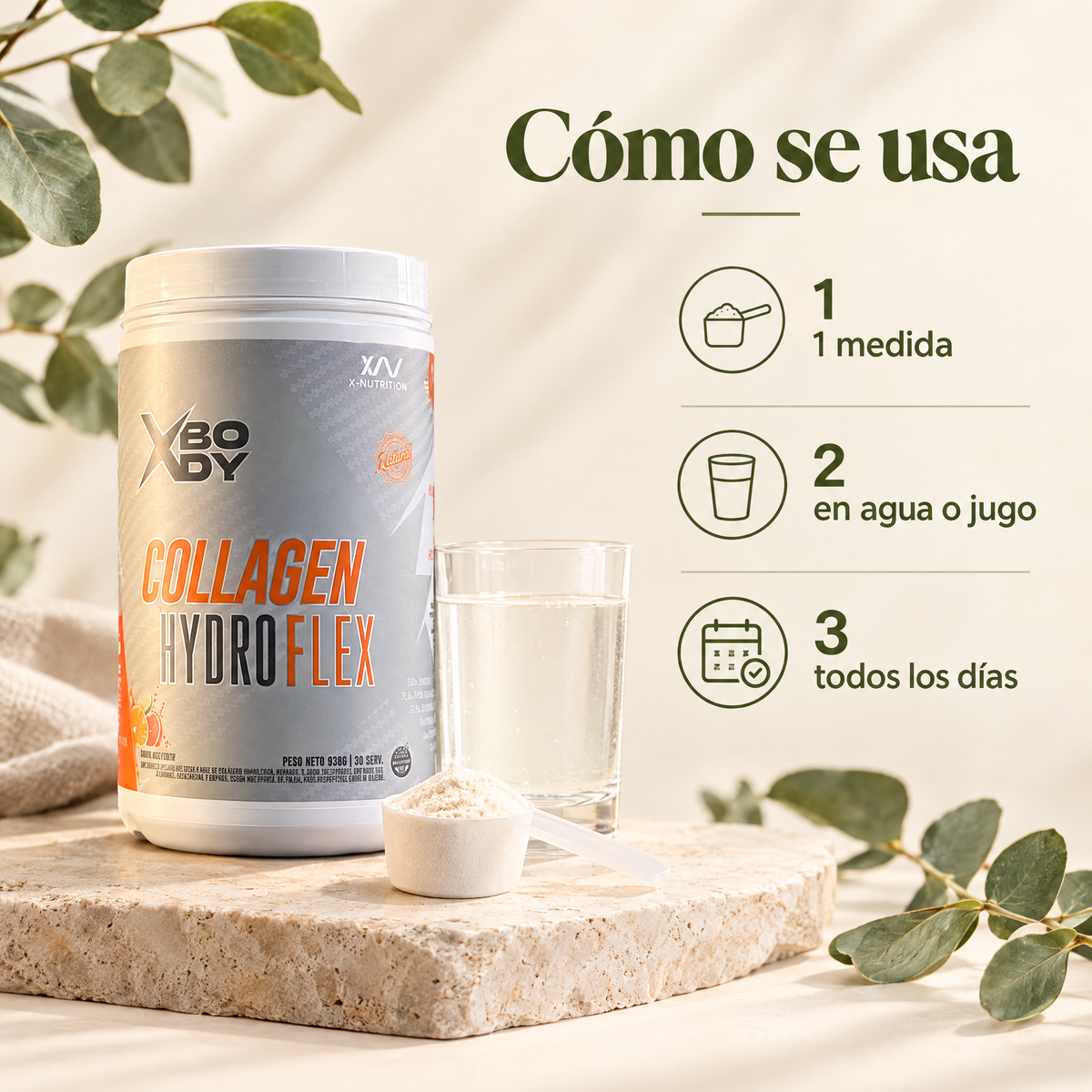 Colageno Hidroflex - como se usa