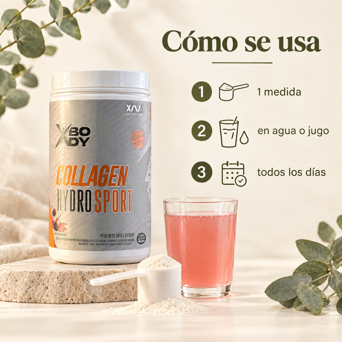 Colageno Hydrosport - como se usa