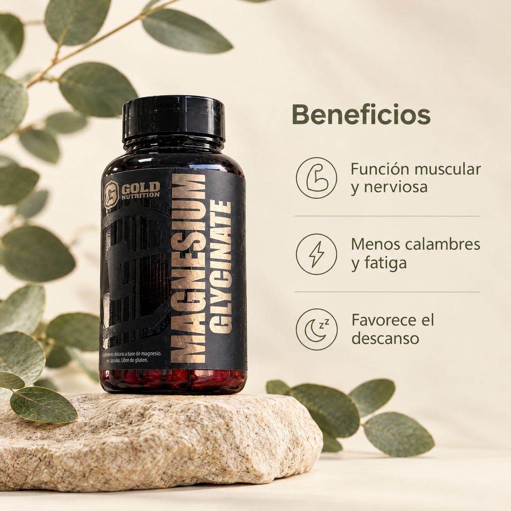 Glicinato de Magnesio Gold - beneficios