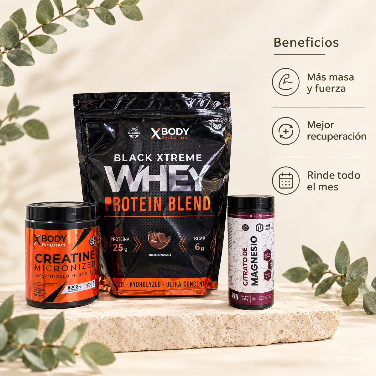 Combo Proteina + Creatina - beneficios