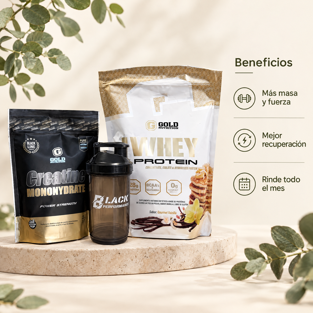 Combo Proteina + Creatina - beneficios
