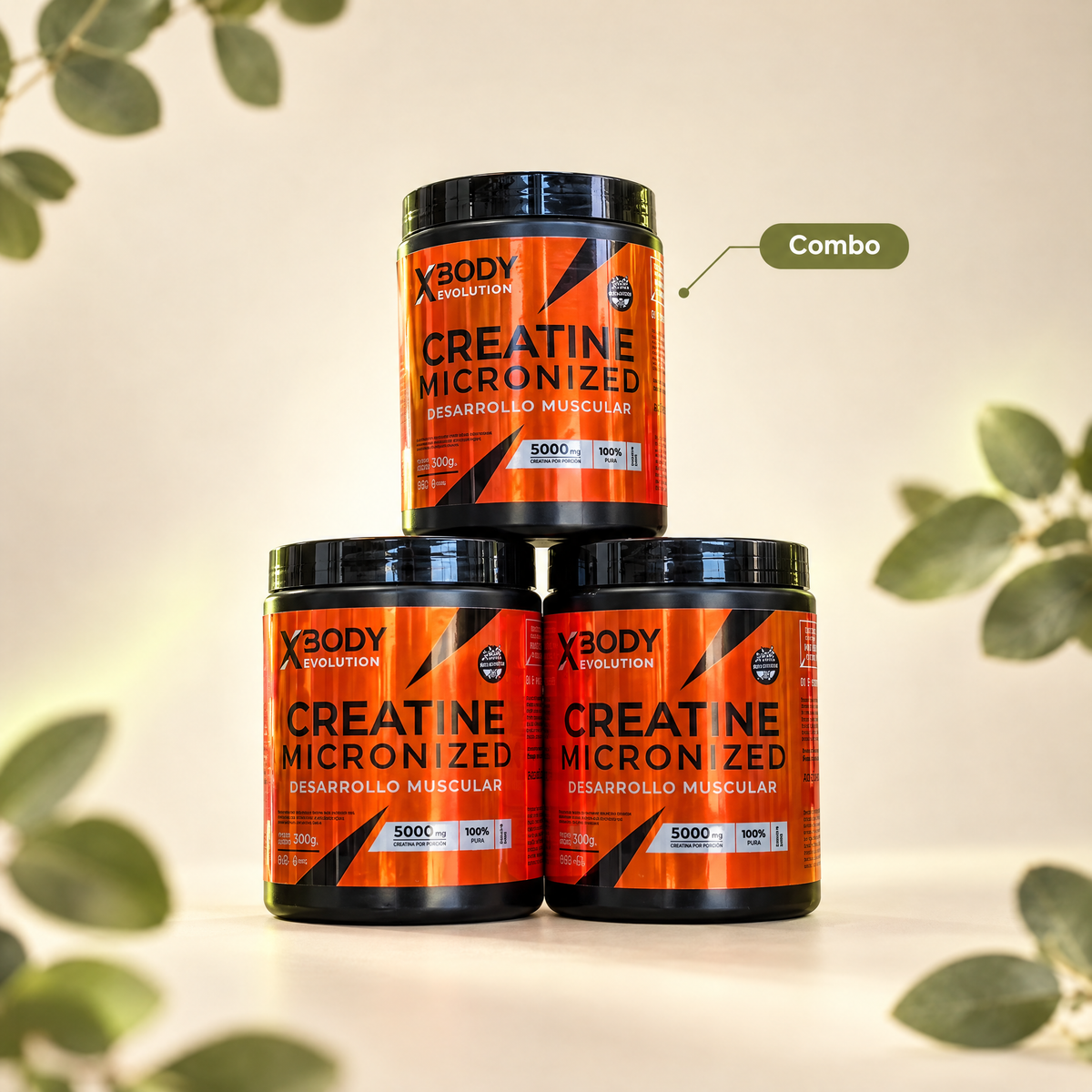 Combo 3 Creatinas X-Body 300 - packshot