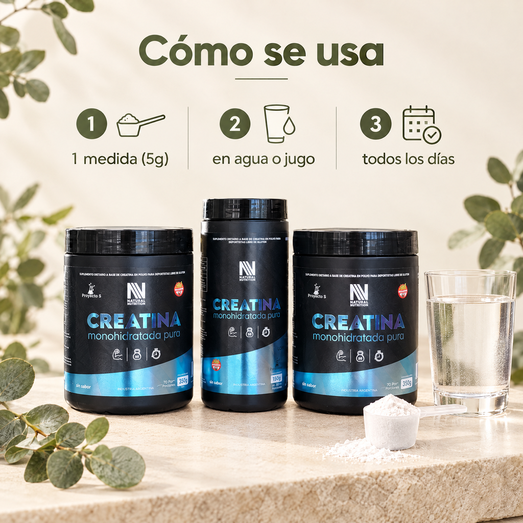 Combo Creatinas - como se usa