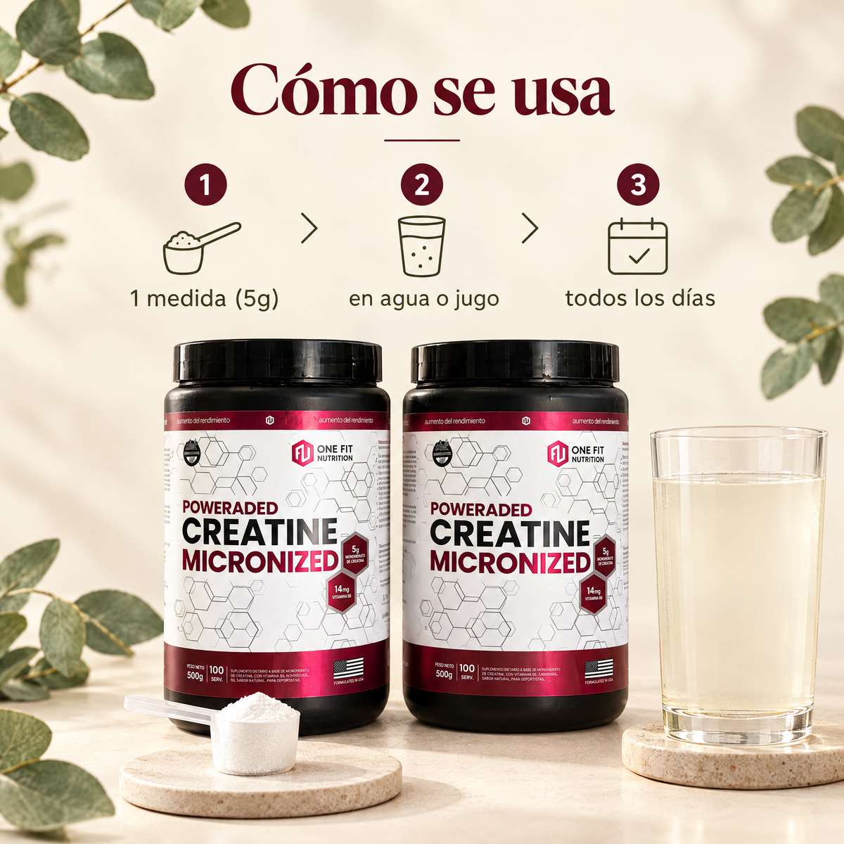 Combo Creatinas - como se usa
