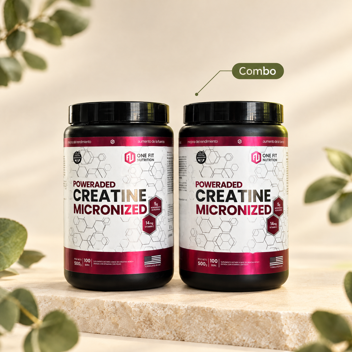 Combo 2 Creatinas One Fit 500 - packshot