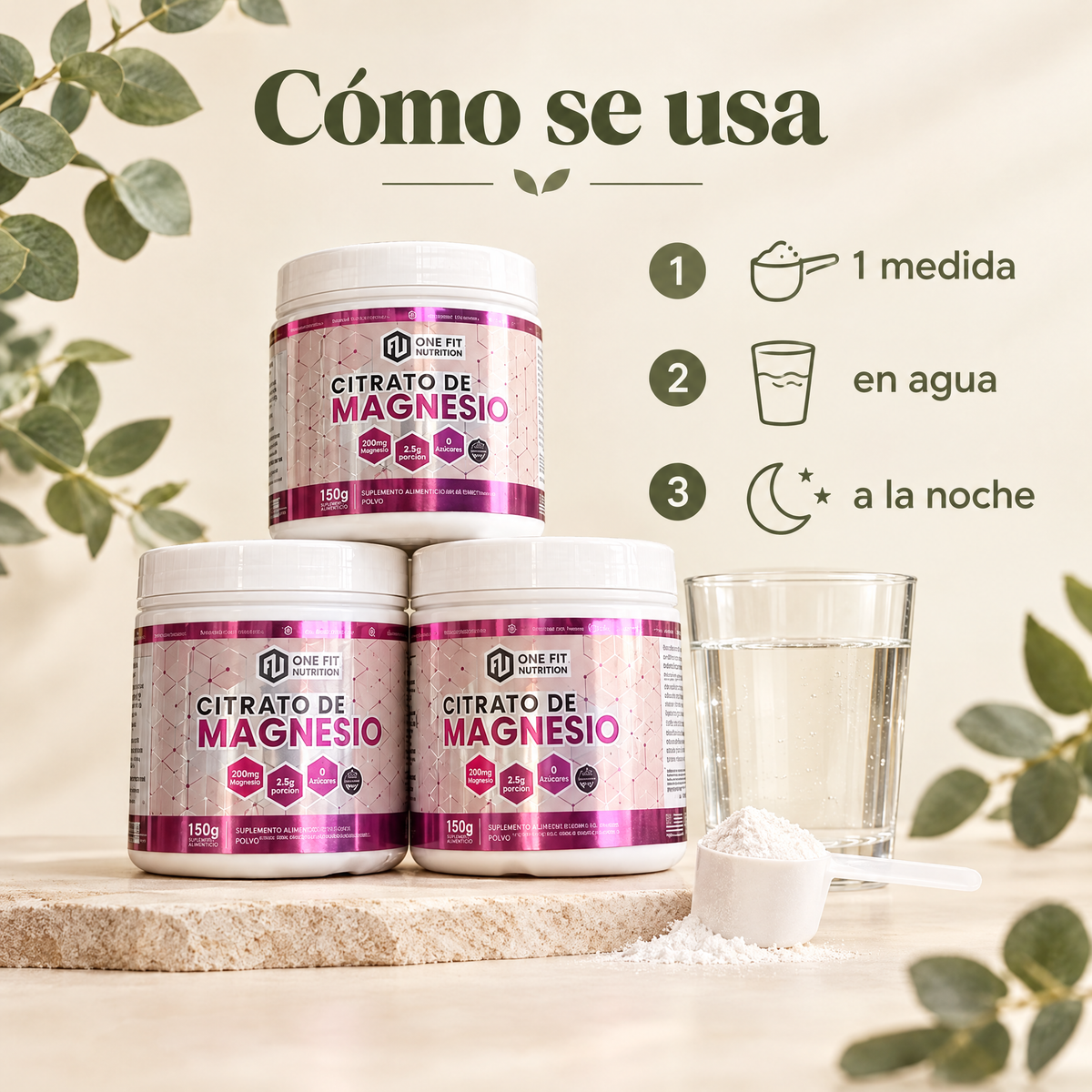 Combo Magnesio - como se usa