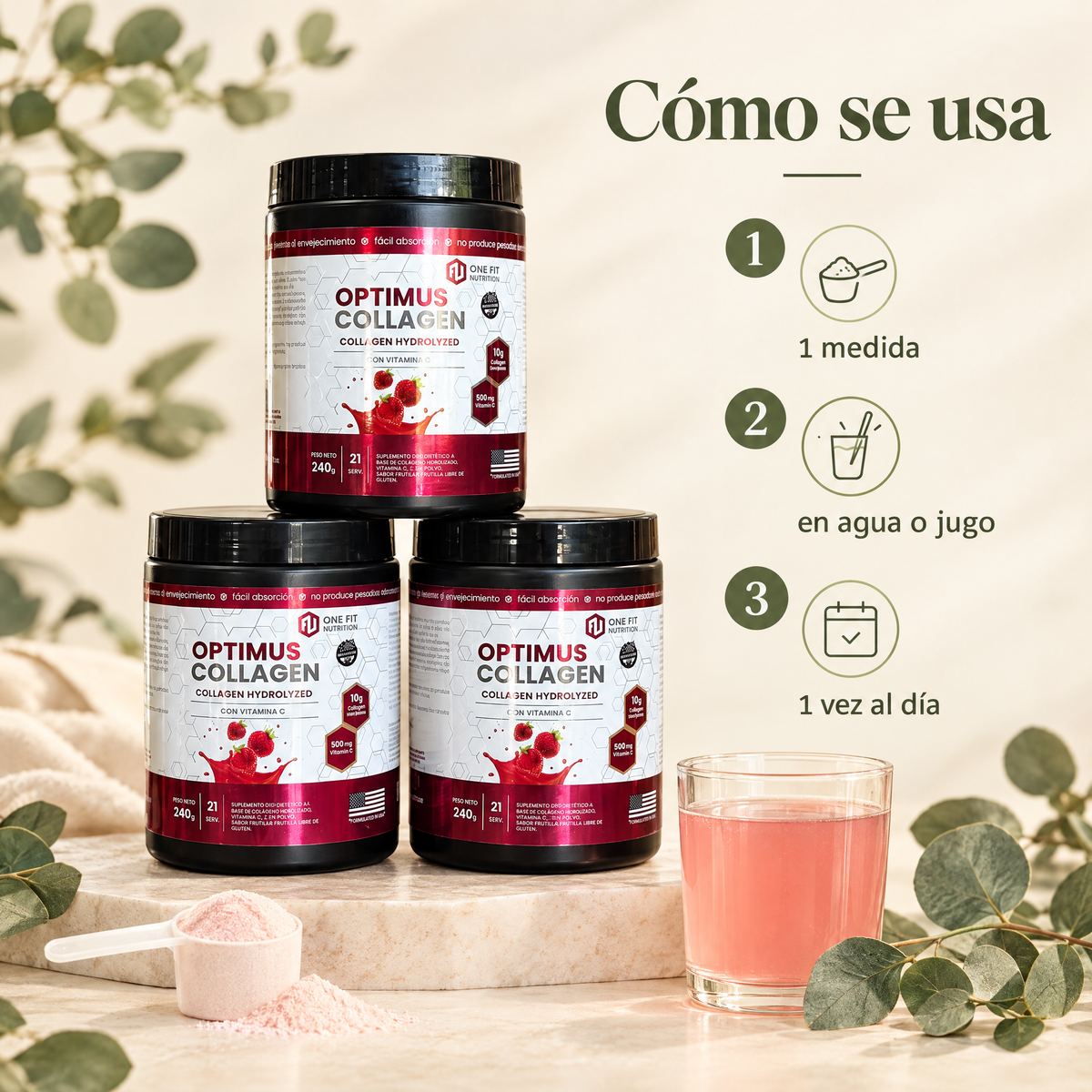 Combo Colageno - como se usa