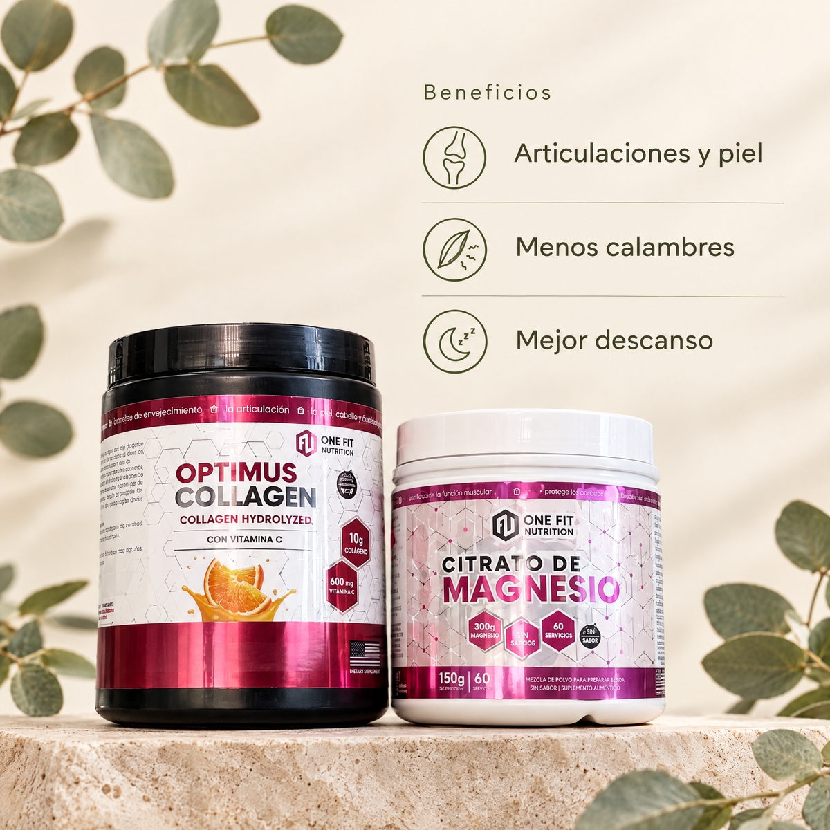Combo Colageno + Magnesio - beneficios