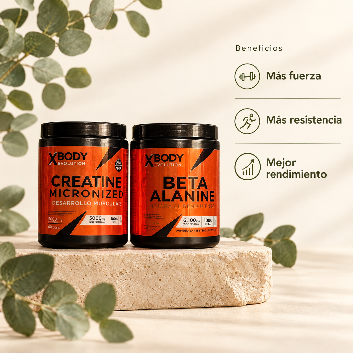 Combo Fuerza Rendimiento - beneficios