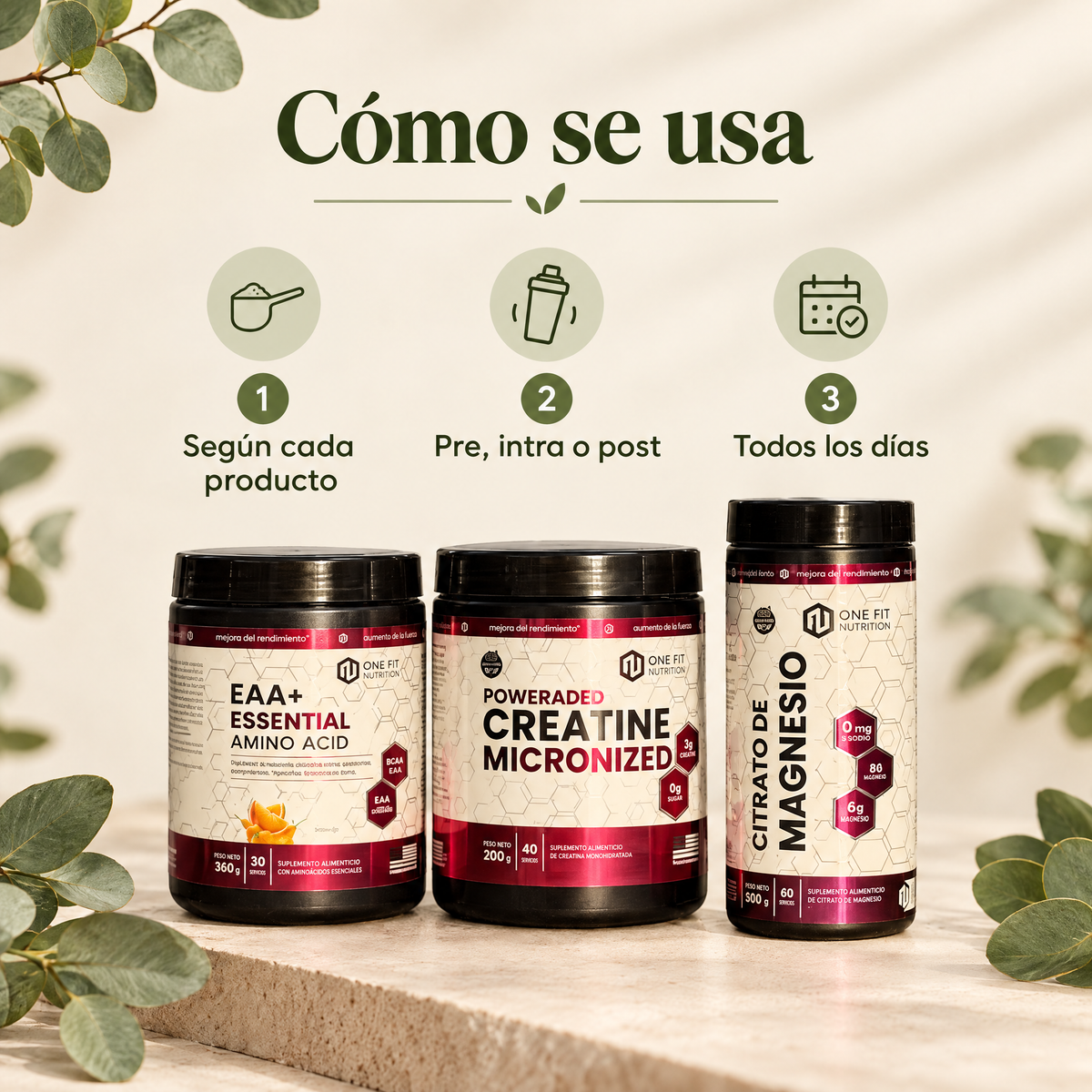 Combo Recuperacion - como se usa