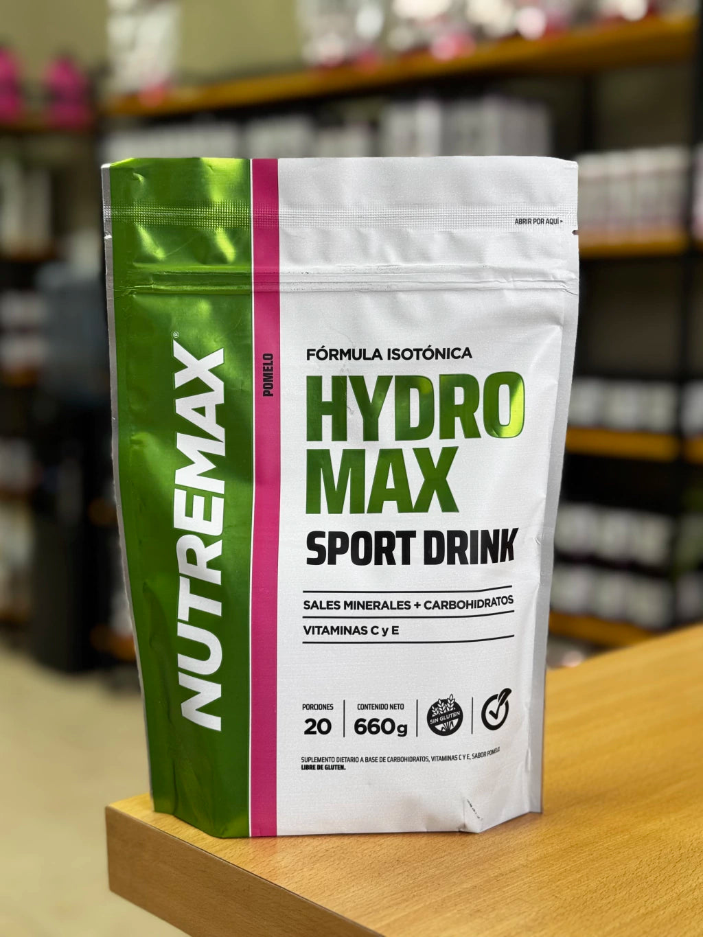 Hidromax sport drink 660 grs doypack Nutremax