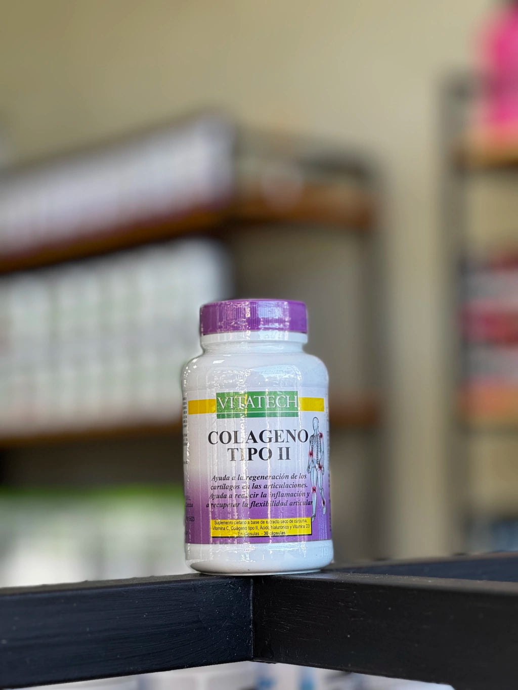 Colágeno tipo 2 Vitatech 30 Caps
