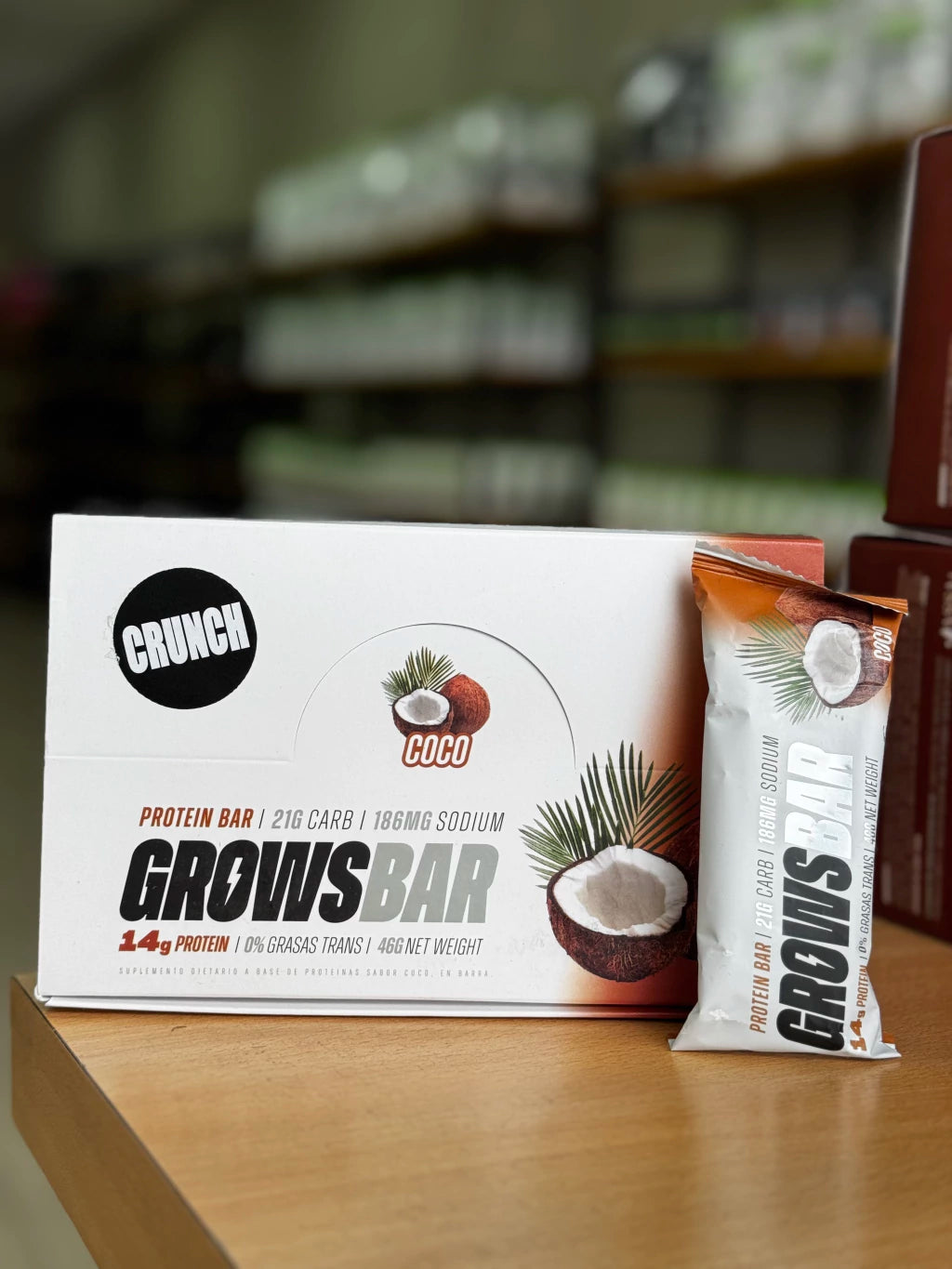 Baritas proteicas GrowsBar X 12 U