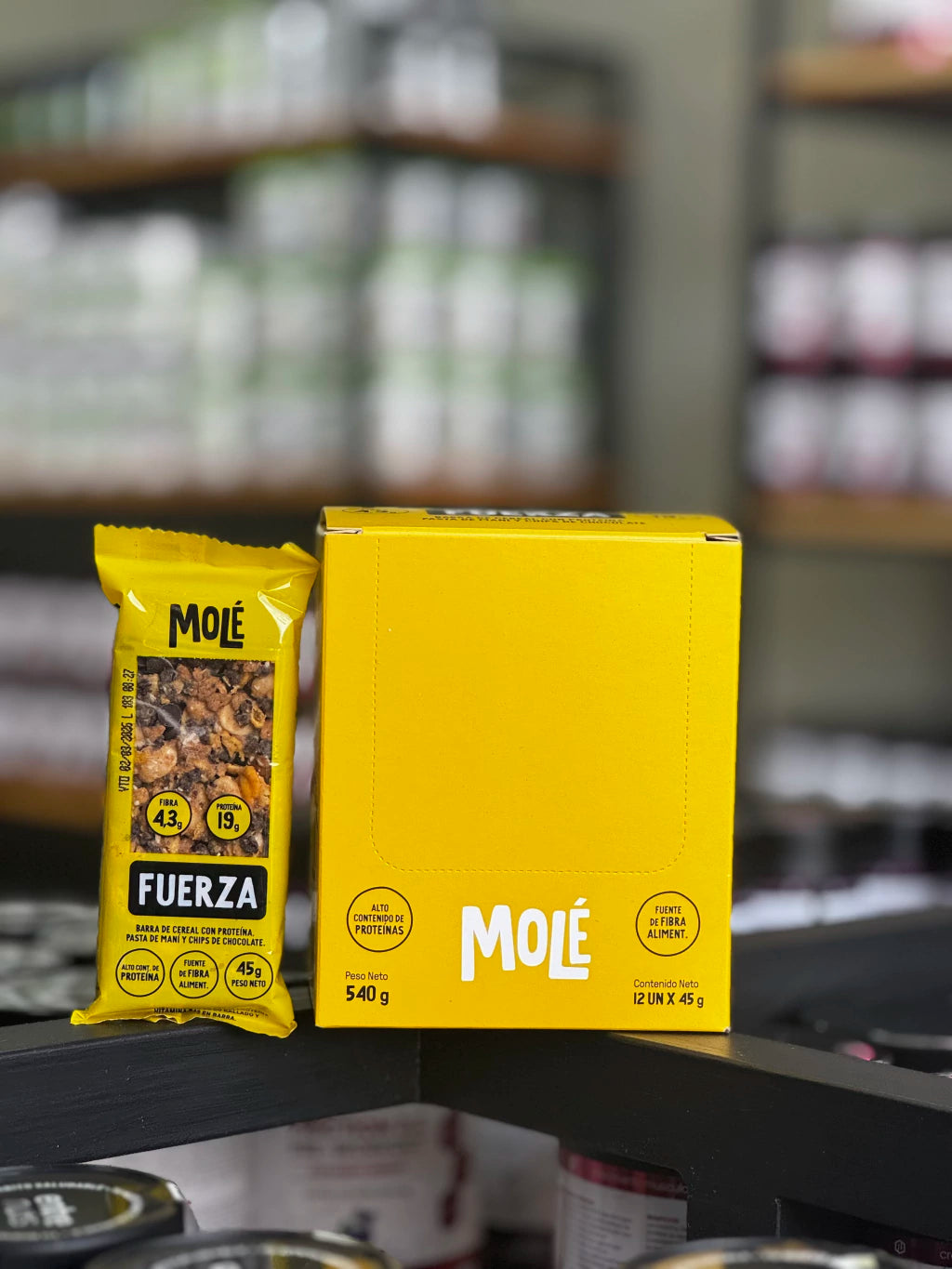 Barritas Proteicas Molé 45 grs X 12 U