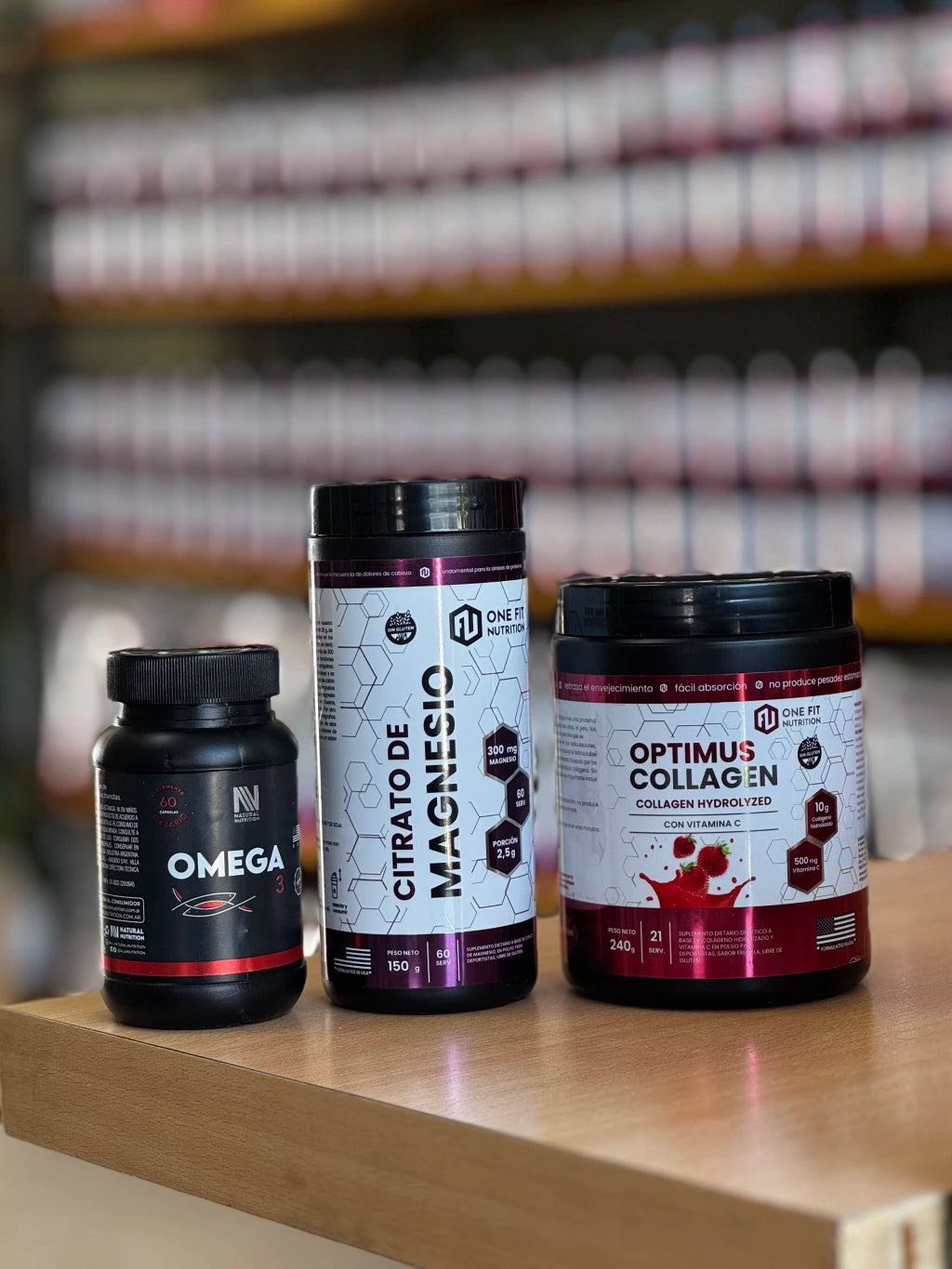 Combo Magnesio - Colágeno - Omega 3