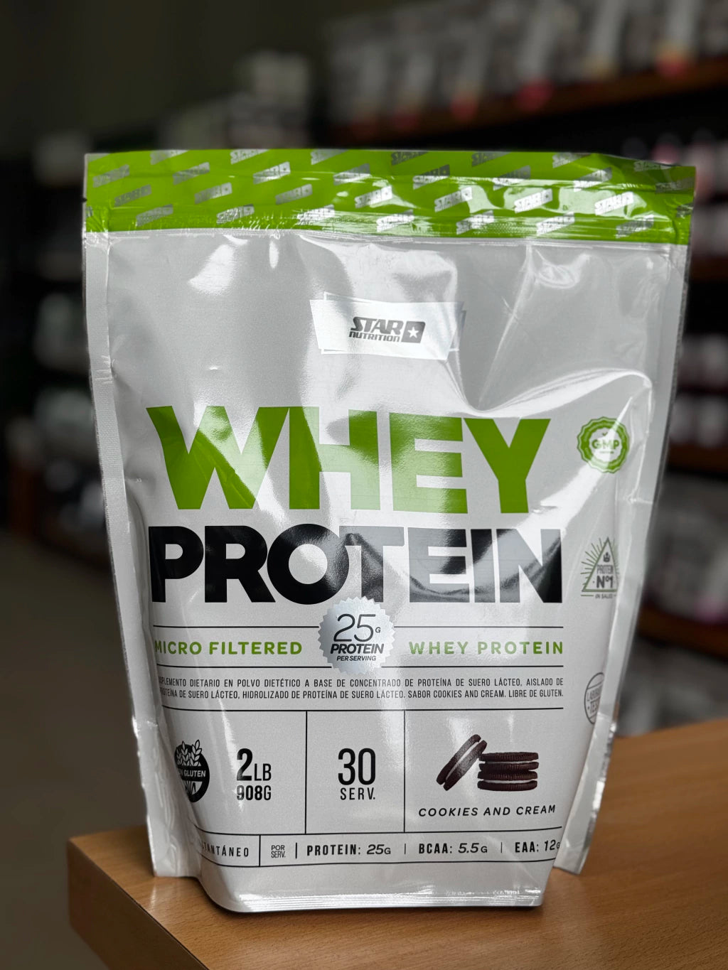 Whey Protein 2 Lb Star Nutrition DOYPACK