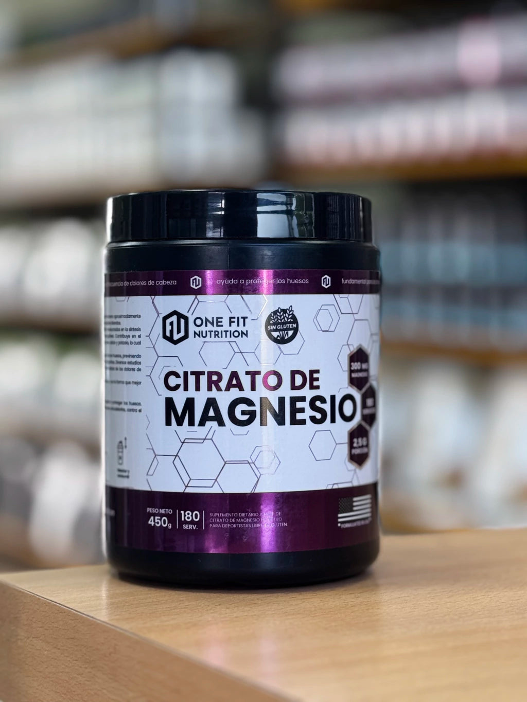 Citrato de Magnesio One Fit 450 Grs
