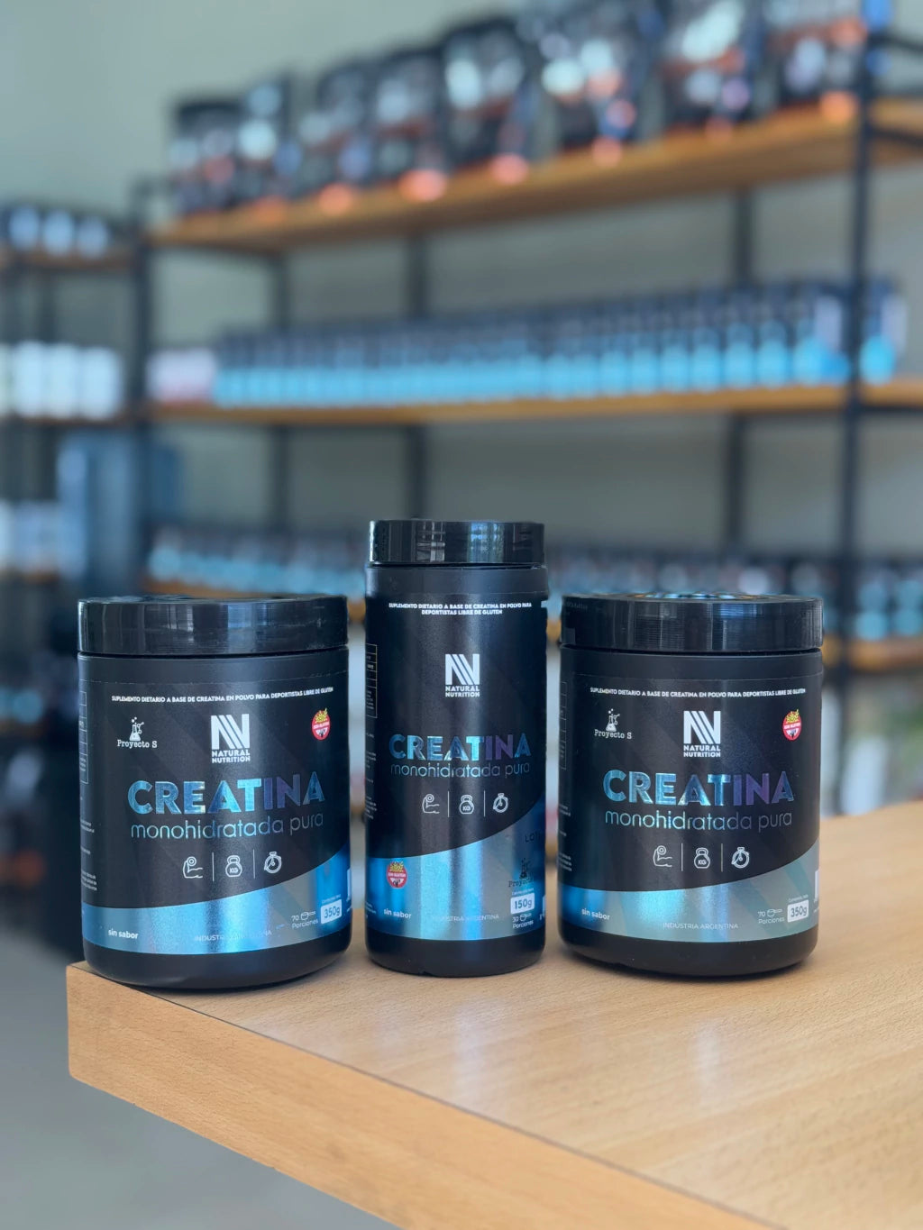 Combo 2 Creatinas 350 g Natural Nutrition (De regalo 1 Creatina 150 Natural)