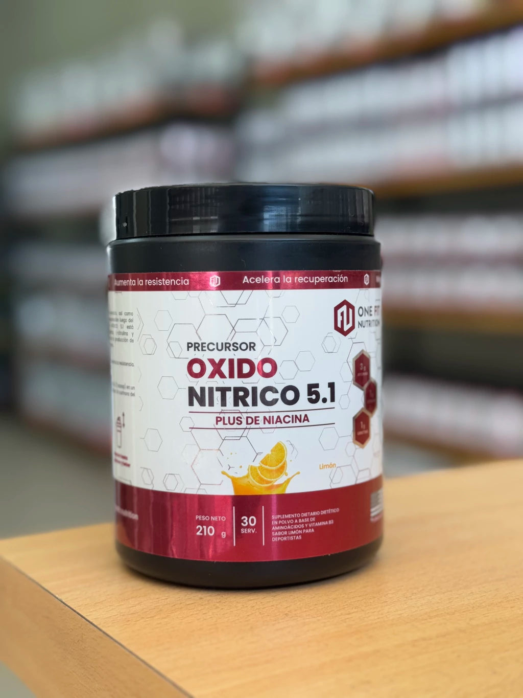 Oxido nitrico 210 g One Fit