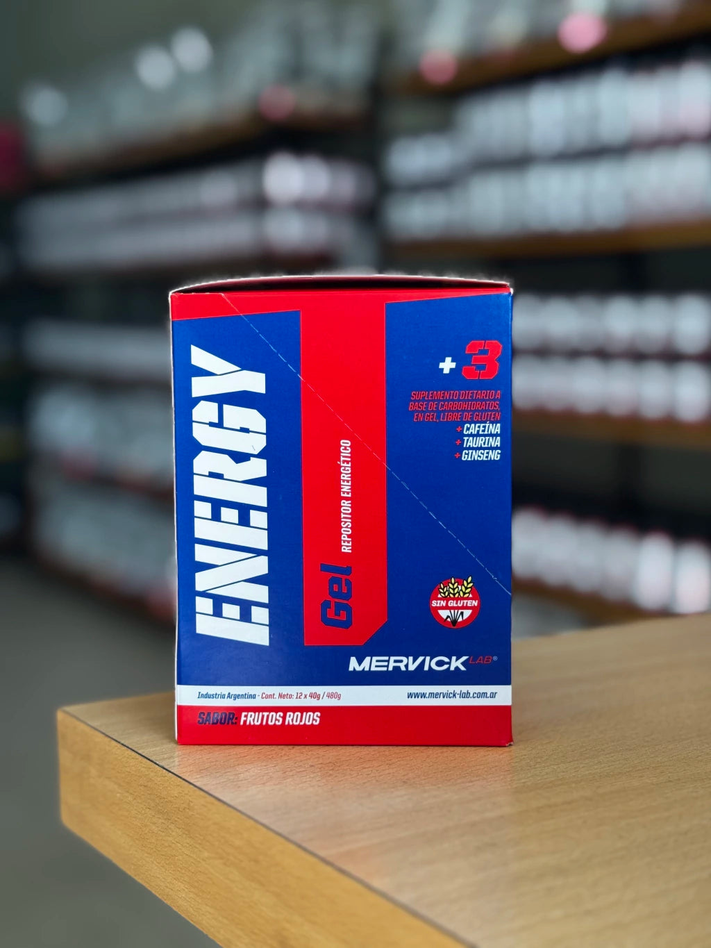 Energy Gel Mervick 12 u