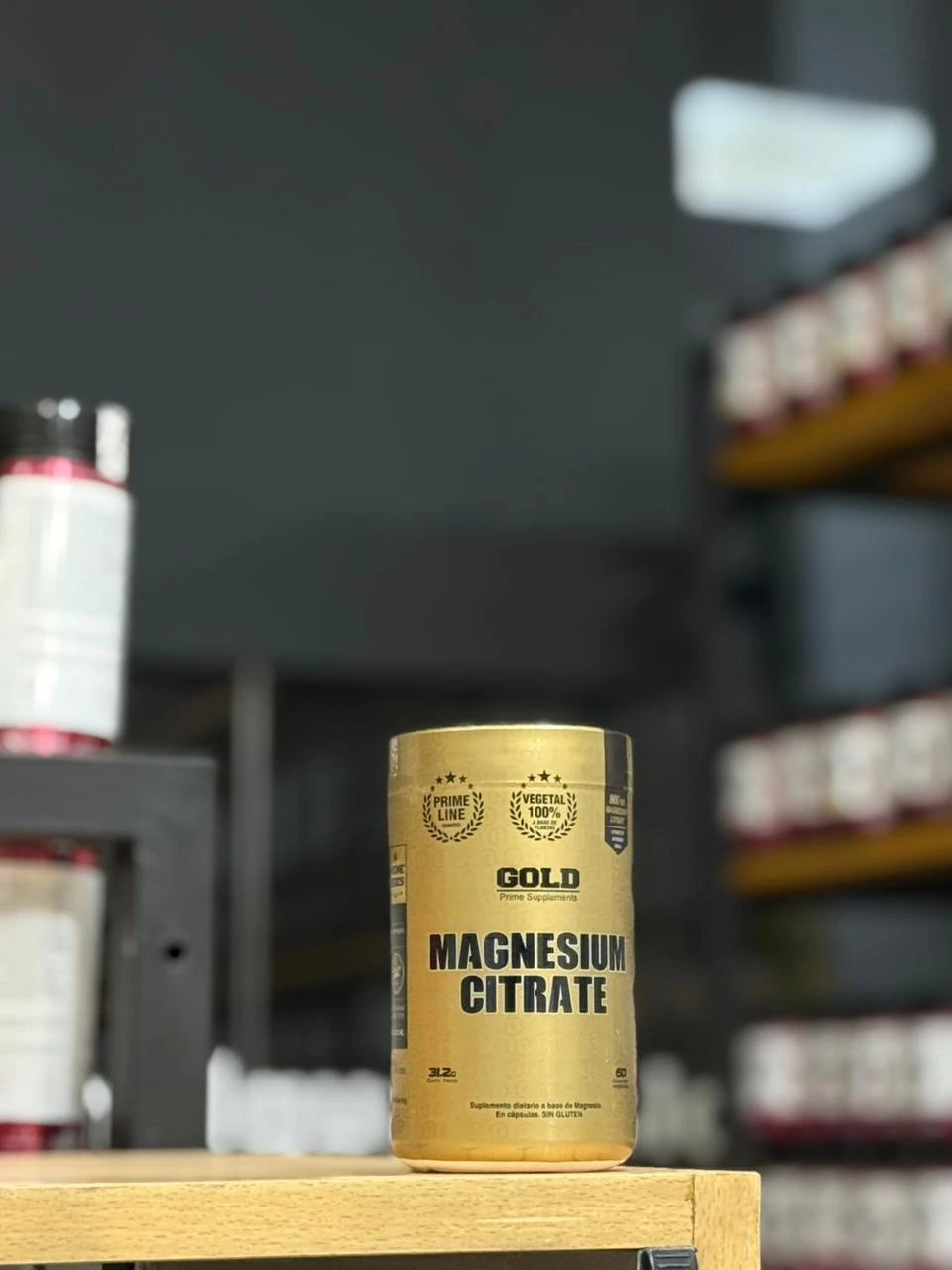 Citrato de Magnesio 60caps Gold Nutrition