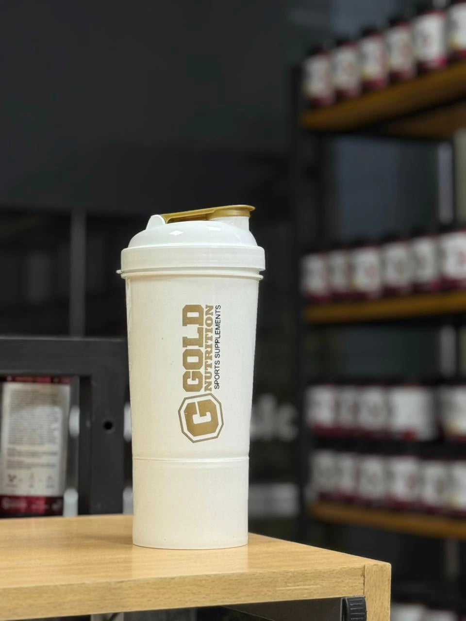 Shaker Doble Gold Nutrition