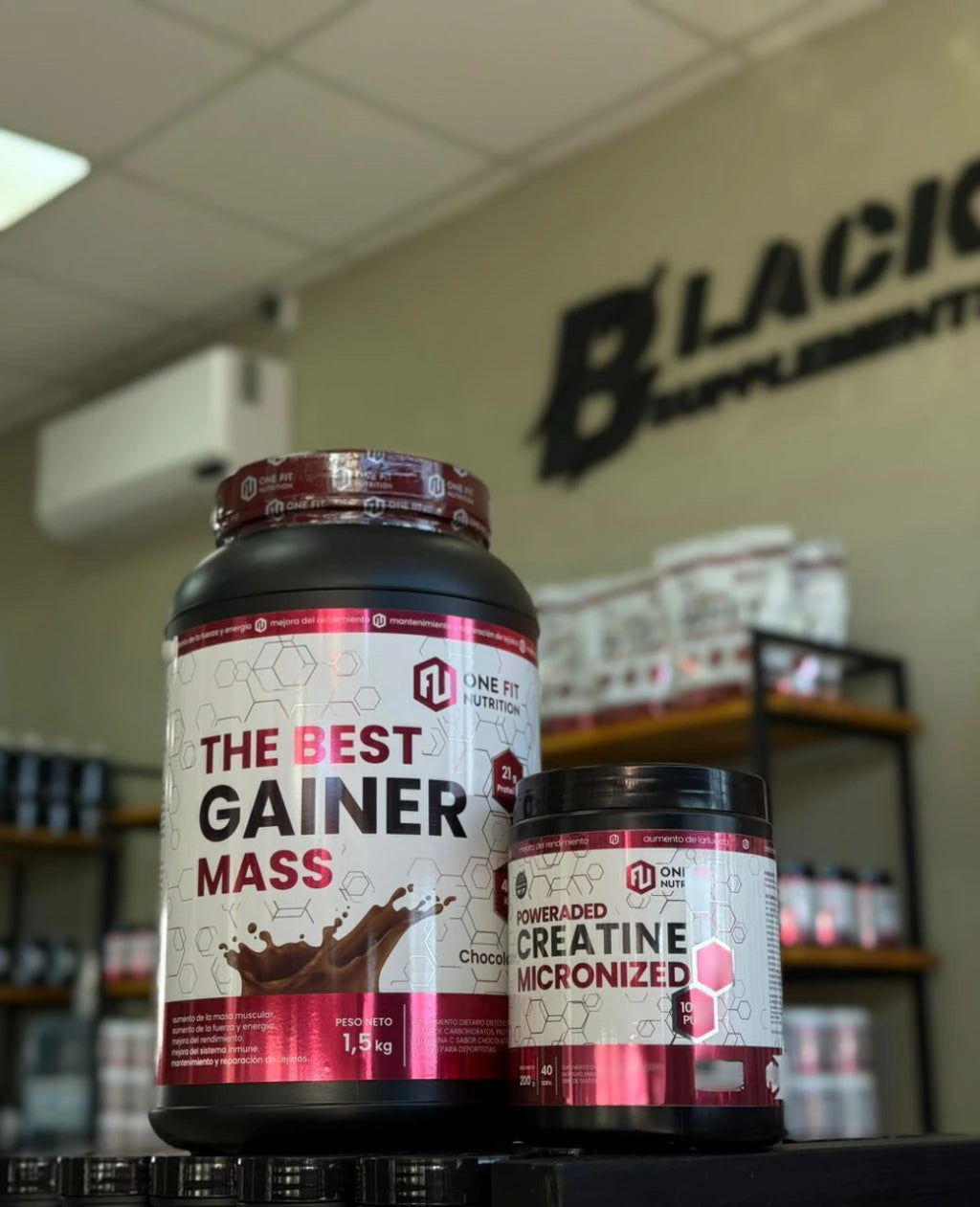 Combo Best Gainer Mass 1.5kg + Creatina 200 G One Fit