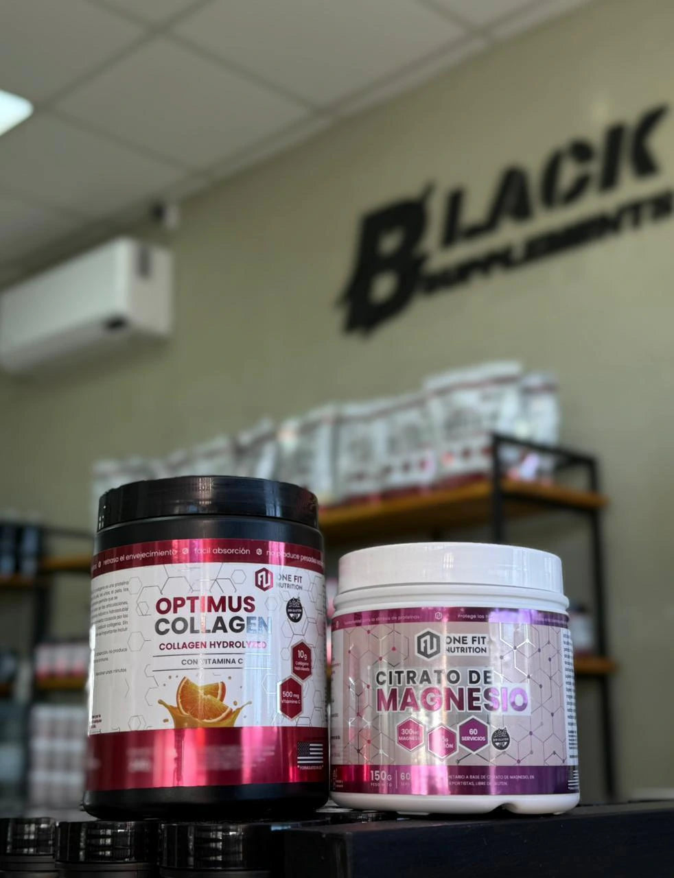 Combo One Fit (1 Colágeno hidrolizado 240 Grs - 1 Citrato de Magnesio 150 Grs)