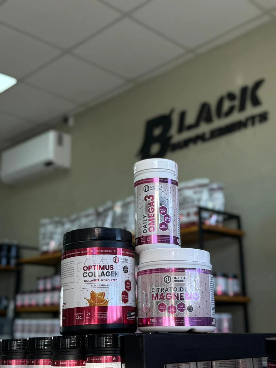 Combo Magnesio - Colágeno - Omega 3 One Fit
