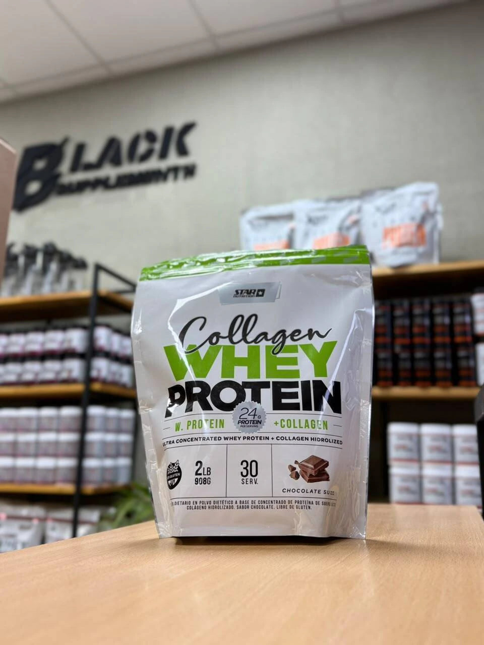 Collagen Whey Protein Star Nutrition 2 Lb